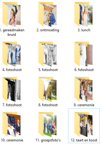 foto's trouwalbum