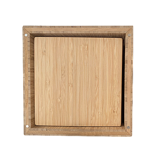 trouwalbum bamboe hout